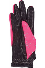 Harry Hall Childrens Roxby Reflective Gloves Pink